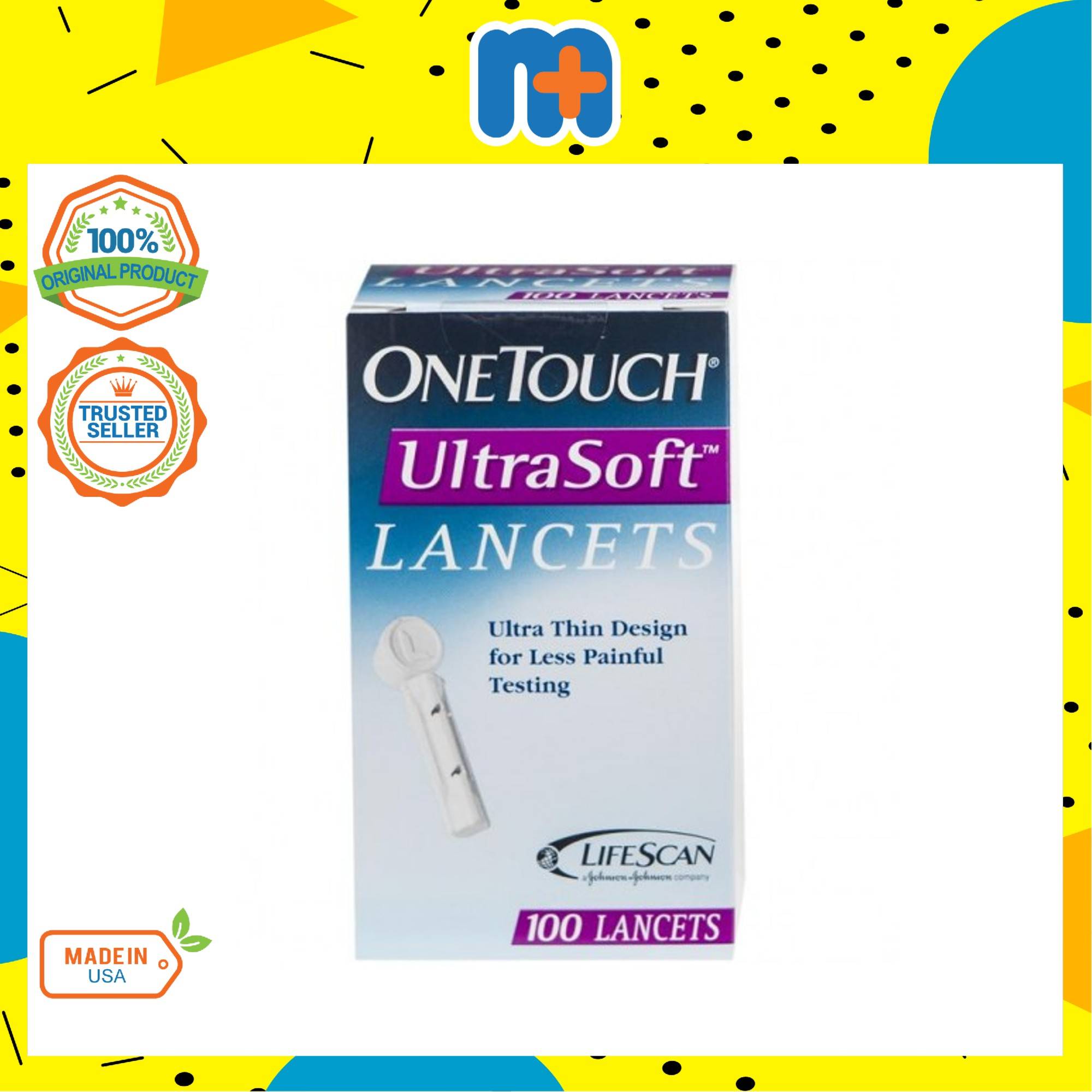 [MPLUS] ONE TOUCH Ultra Lancet 100s